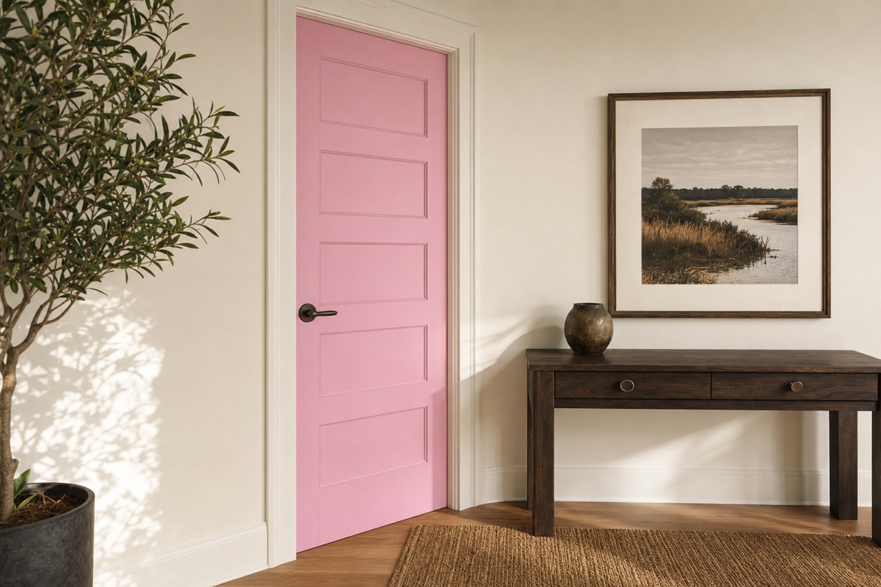 Easter by Benjamin Moore on interior-doors
