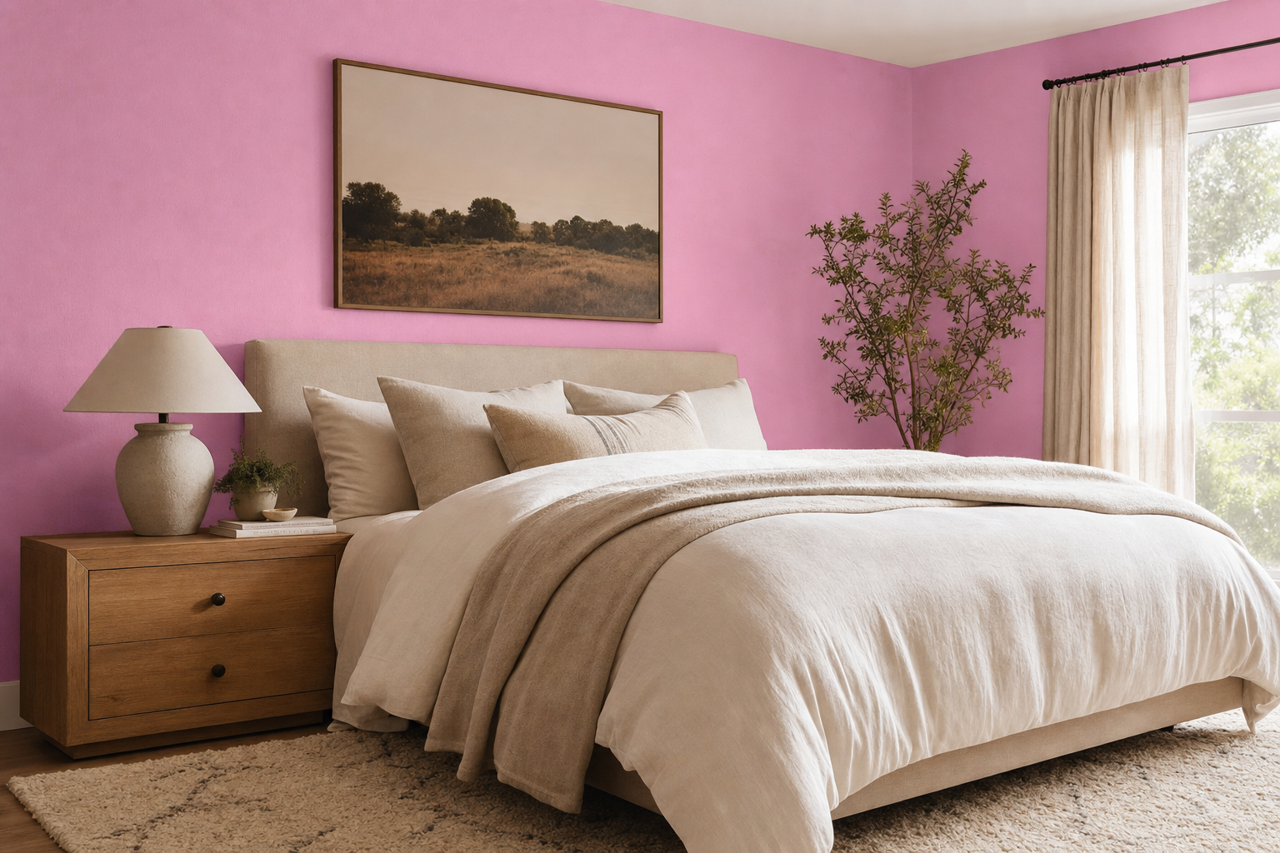 Pretty by Benjamin Moore on interiors