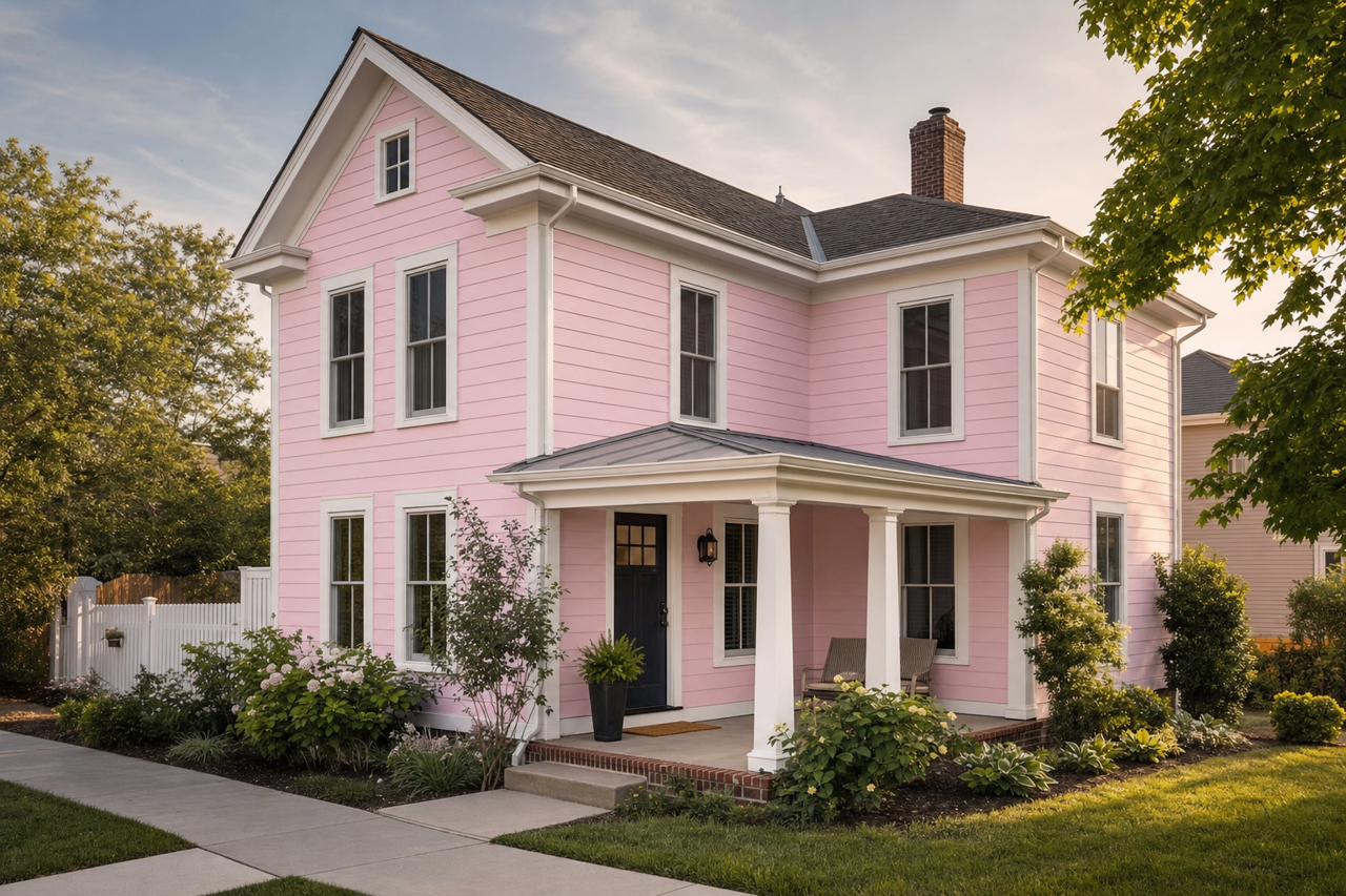 I by Benjamin Moore on exterior