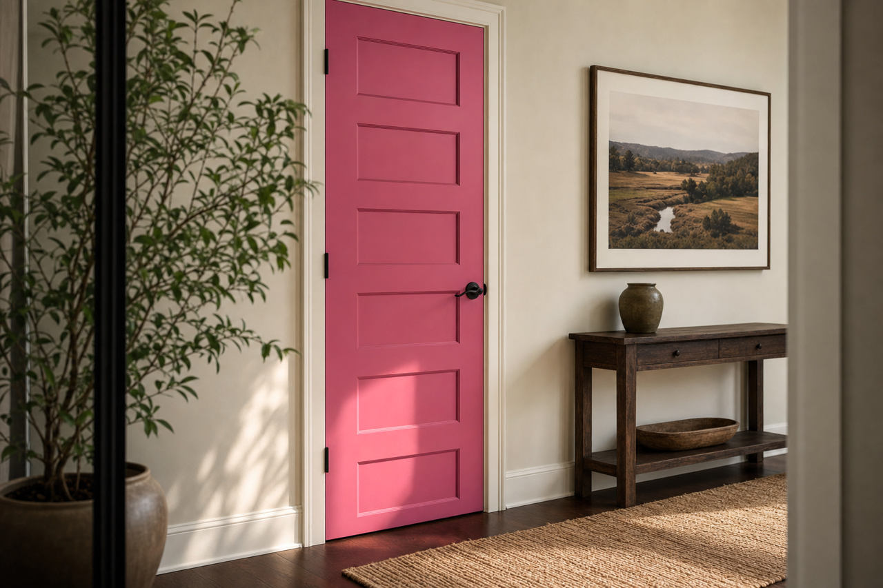 Royal by Benjamin Moore on interior-doors