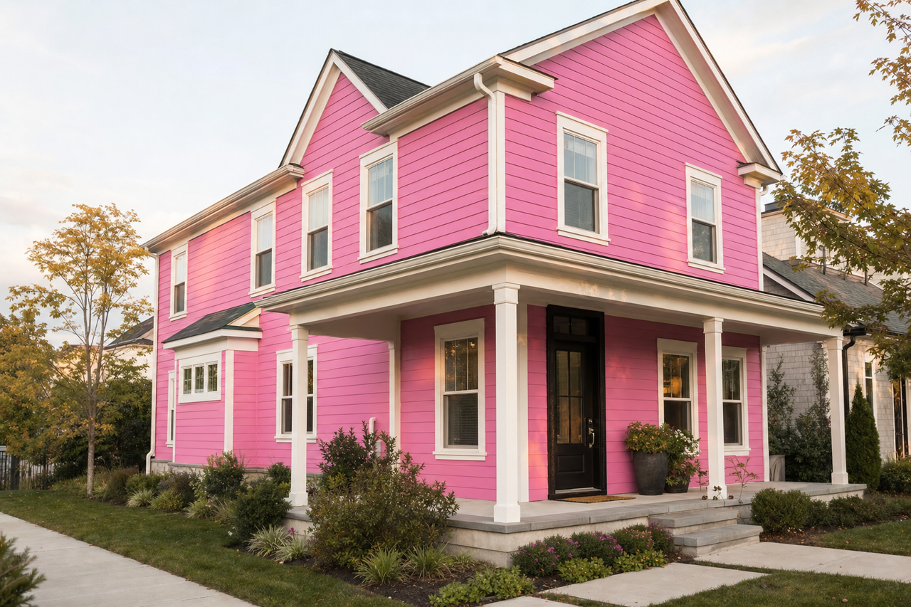 Springtime by Benjamin Moore on exterior