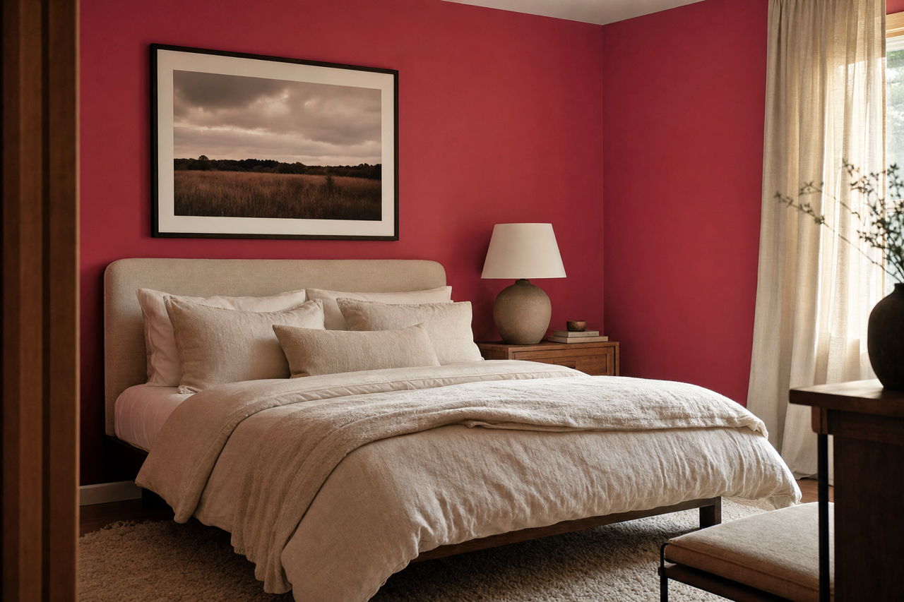 Patriot by Benjamin Moore on interiors