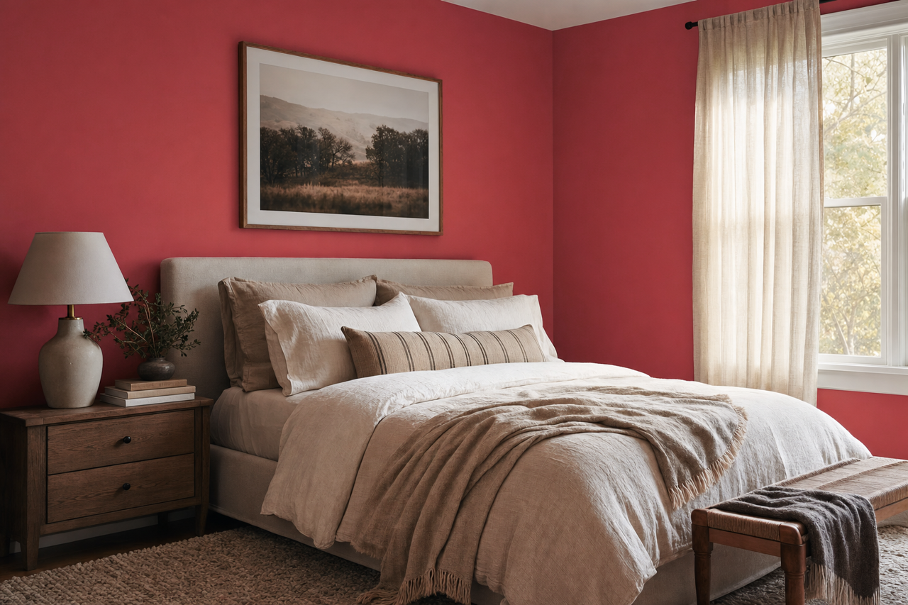 Sultan's by Benjamin Moore on interiors