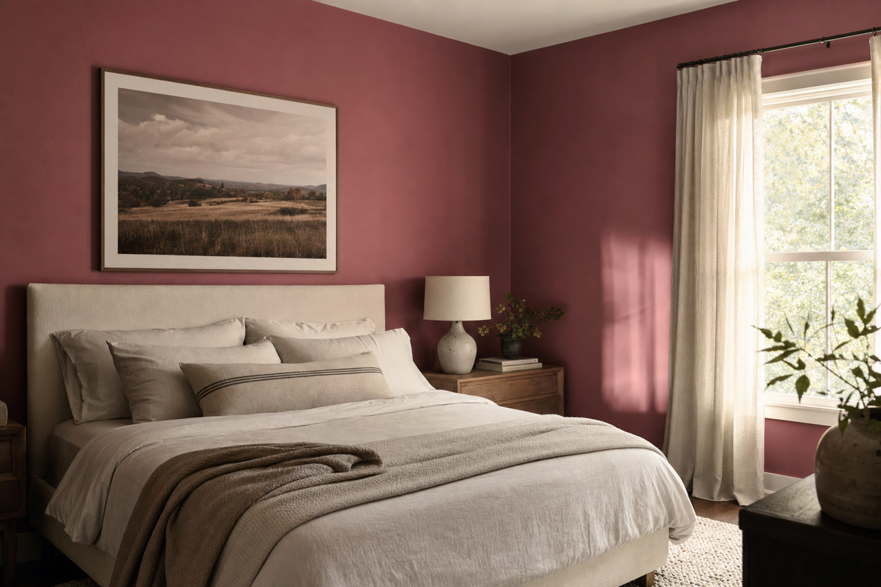 Cherokee by Benjamin Moore on interiors