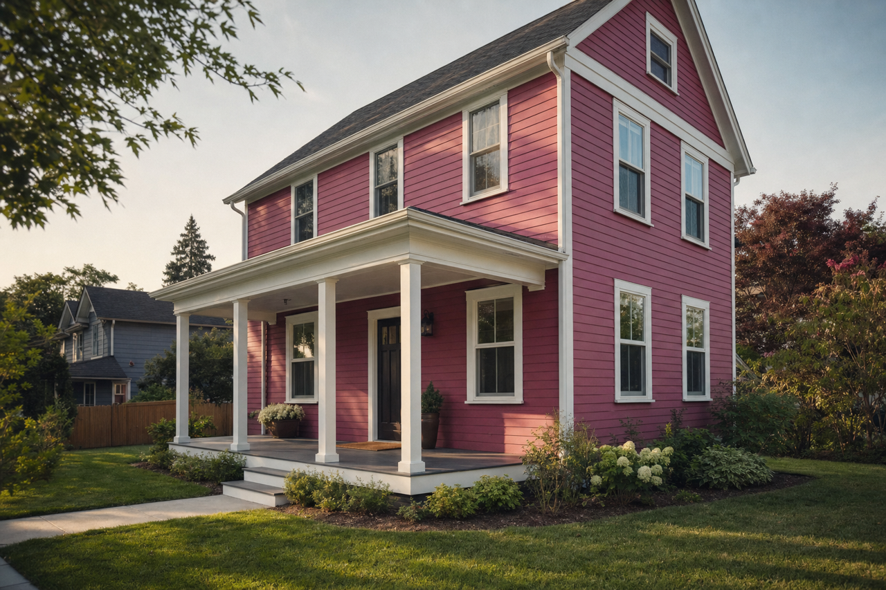 Old by Benjamin Moore on exterior