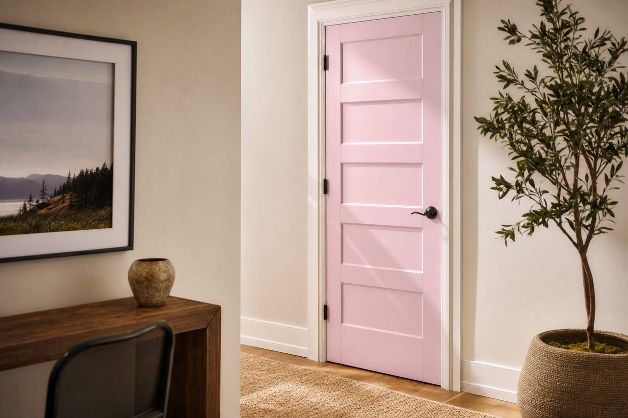 Sweet by Benjamin Moore on interior-doors
