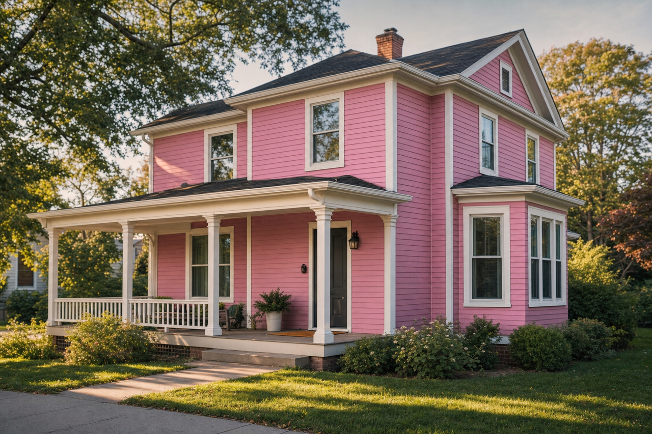 Taste by Benjamin Moore on exterior