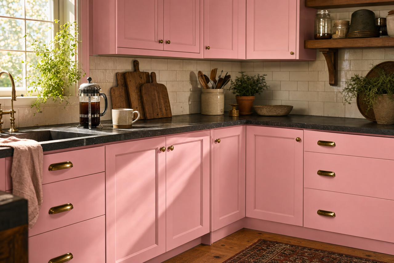 Sweet by Benjamin Moore on cabinets