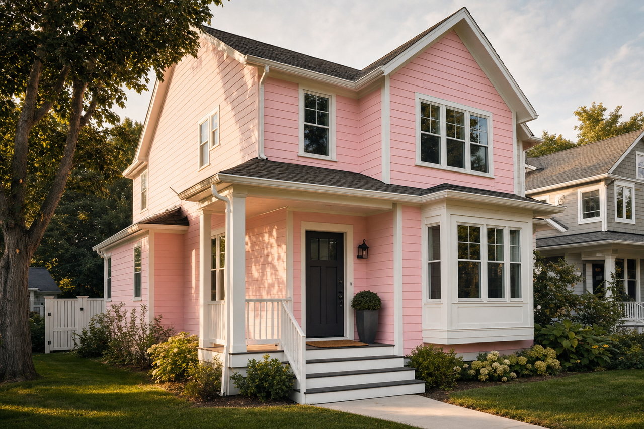 Sweet by Benjamin Moore on exterior