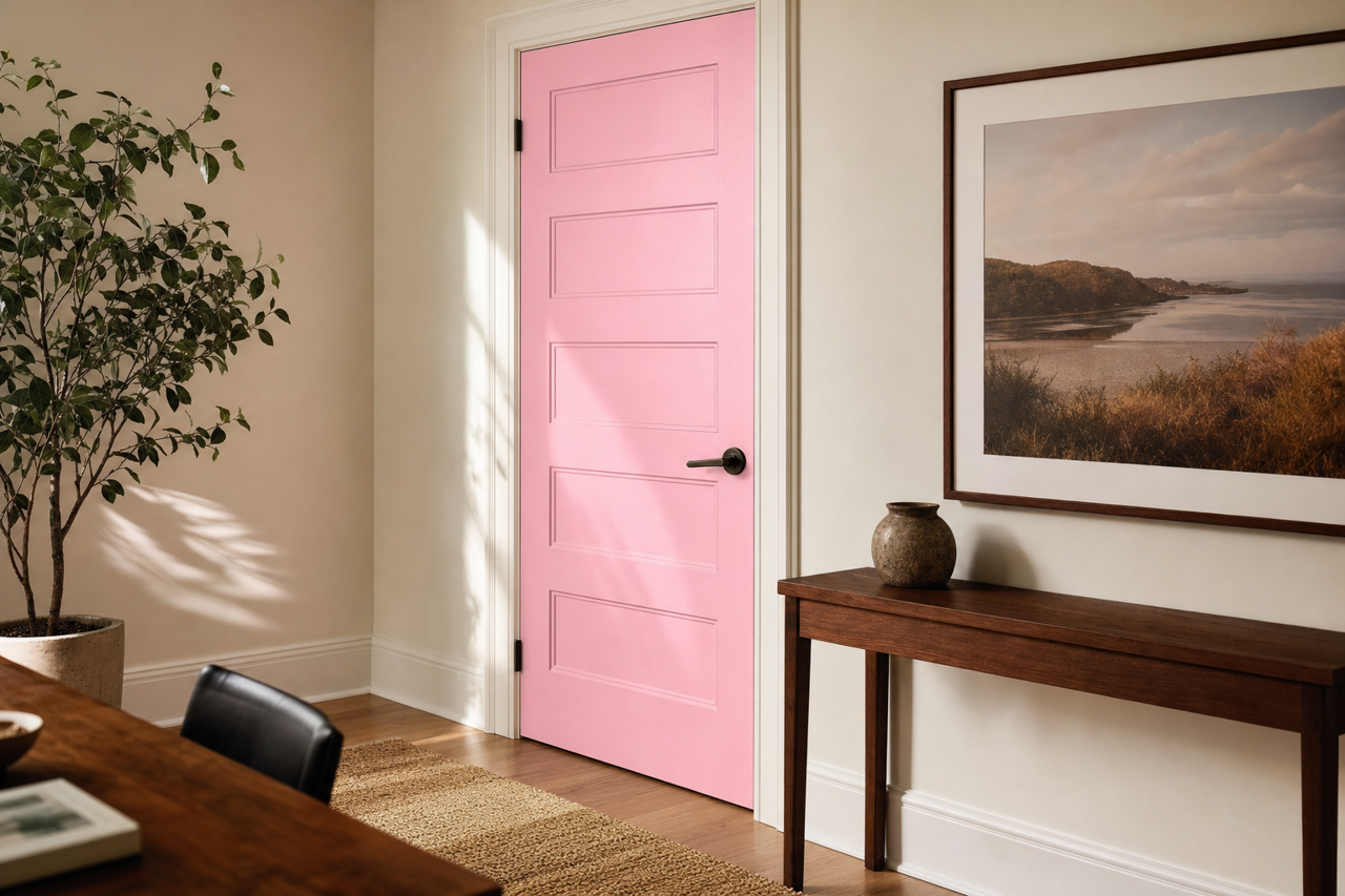 Sweet by Benjamin Moore on interior-doors