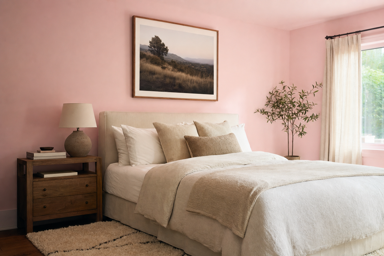 50's by Benjamin Moore on interiors