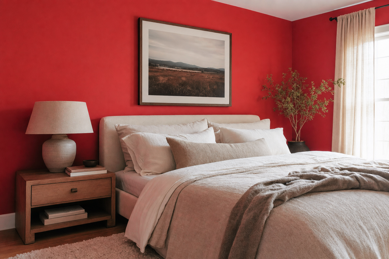 Neon by Benjamin Moore on interiors