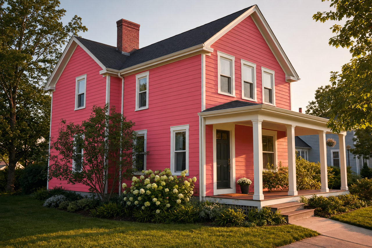 Italiano by Benjamin Moore on exterior