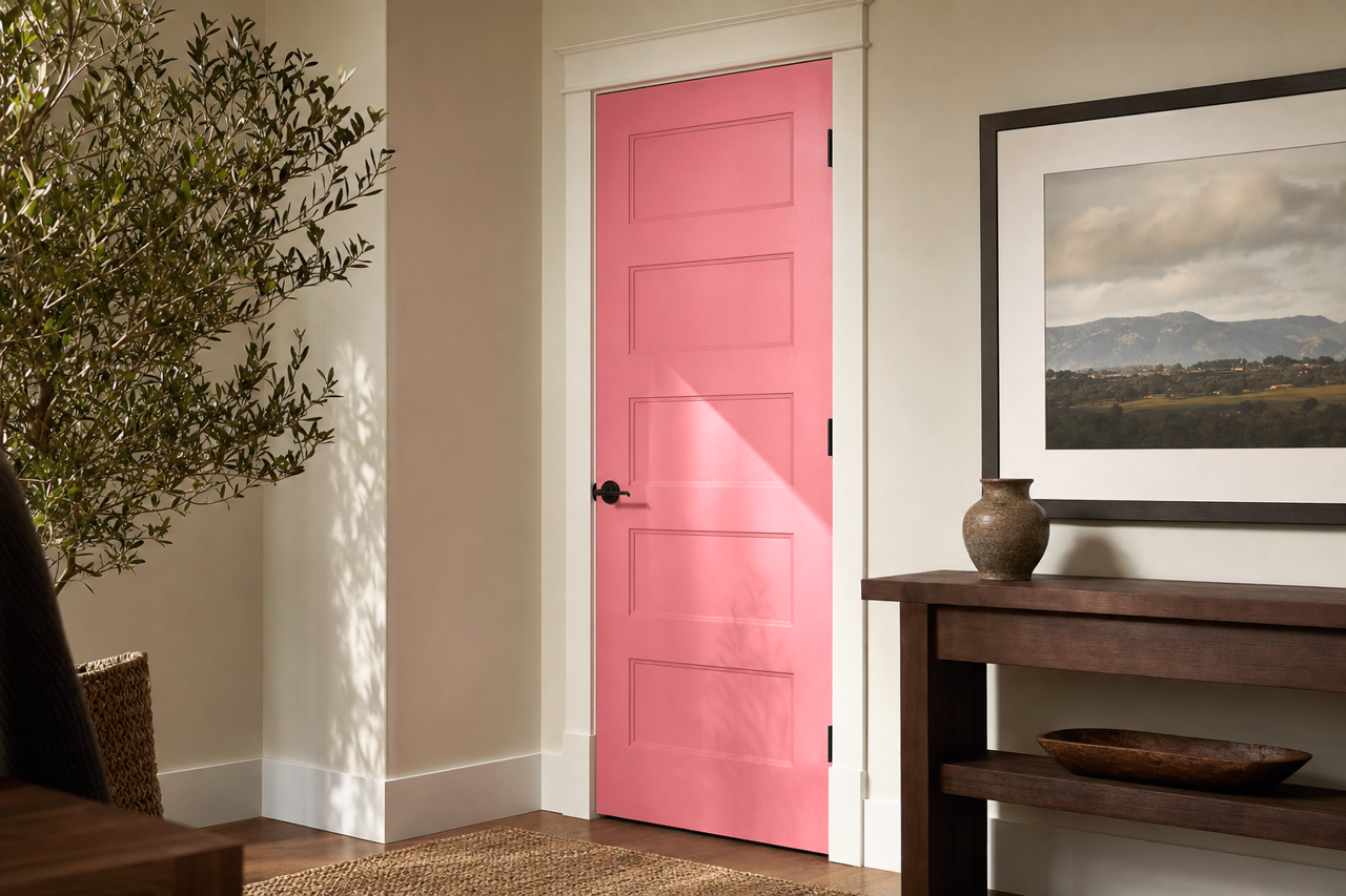 Autumn by Benjamin Moore on interior-doors