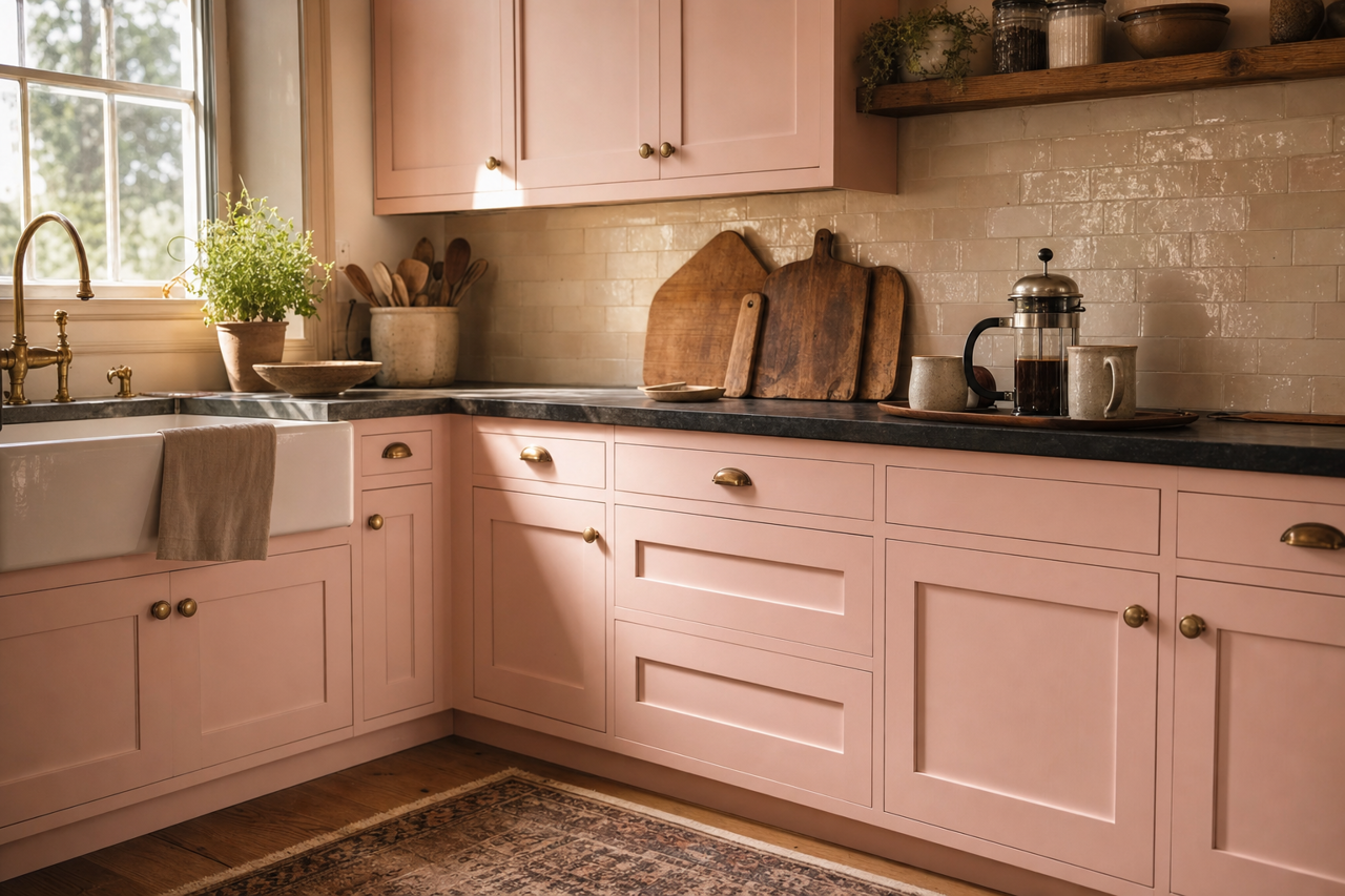 Elephant by Benjamin Moore on cabinets