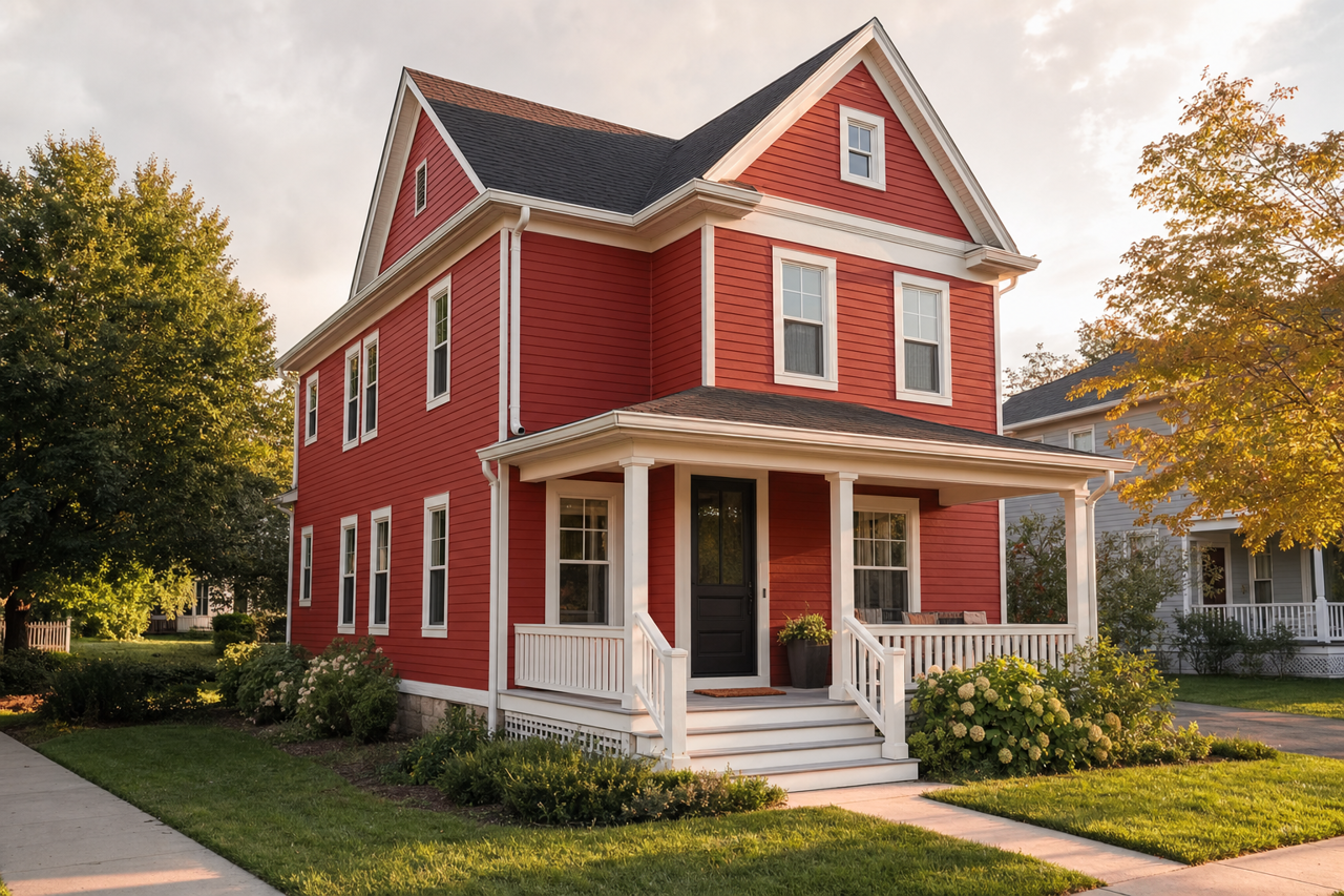 Country by Benjamin Moore on exterior