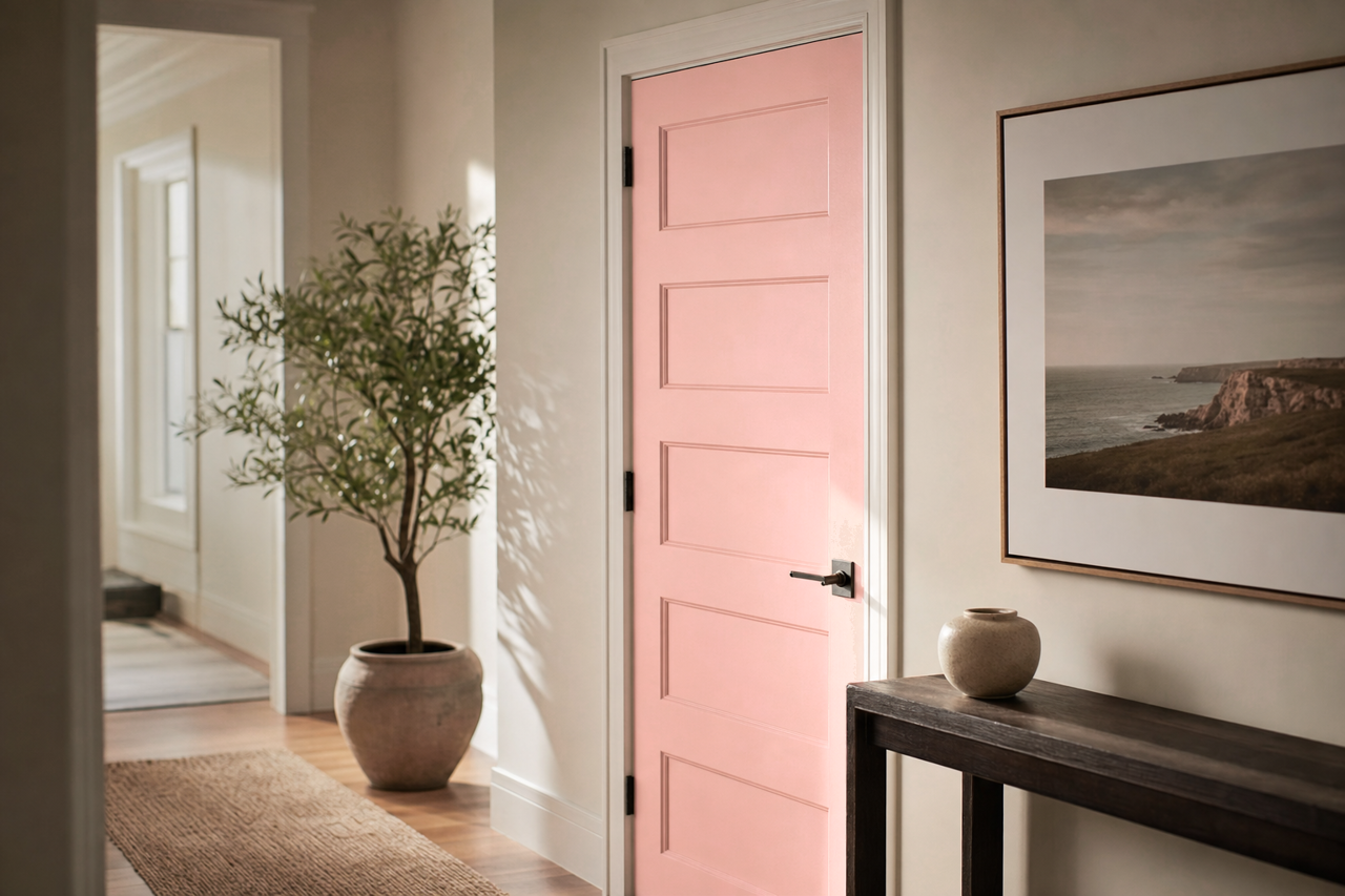 Fruit by Benjamin Moore on interior-doors
