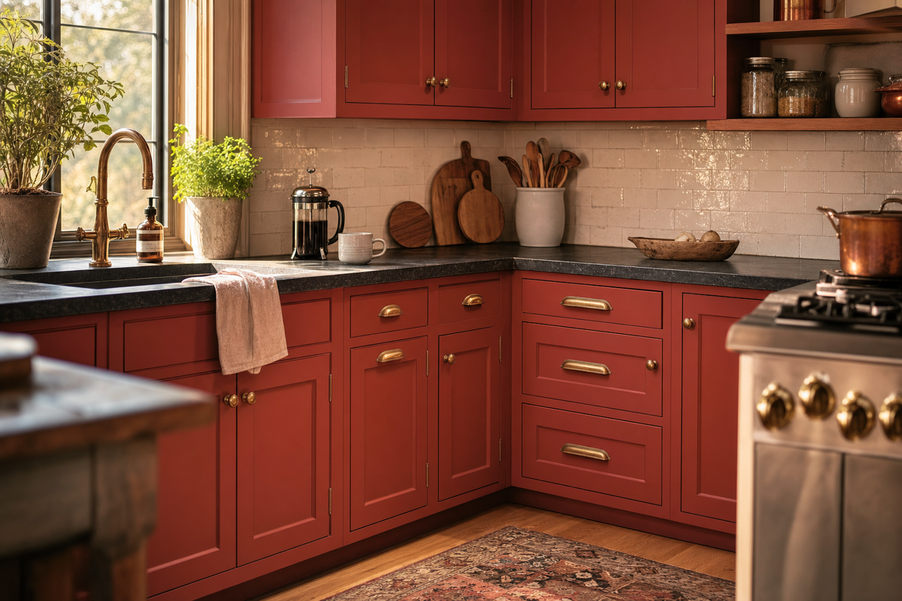 Grand by Benjamin Moore on cabinets