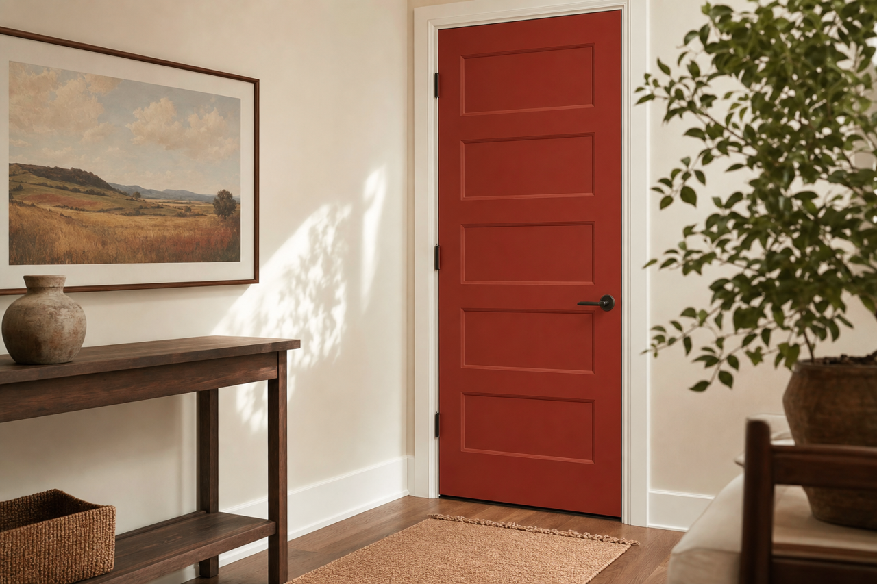 Grand by Benjamin Moore on interior-doors