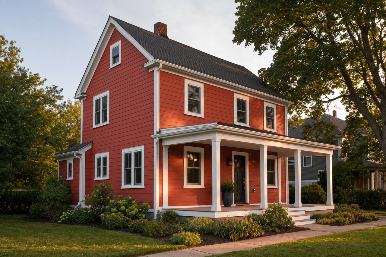 Rich by Benjamin Moore on exterior