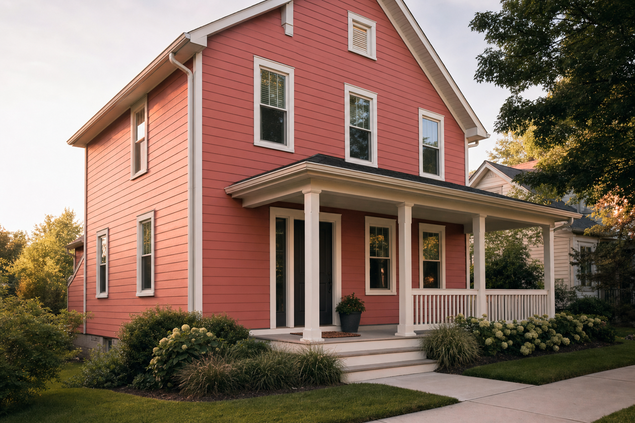 Wild by Benjamin Moore on exterior