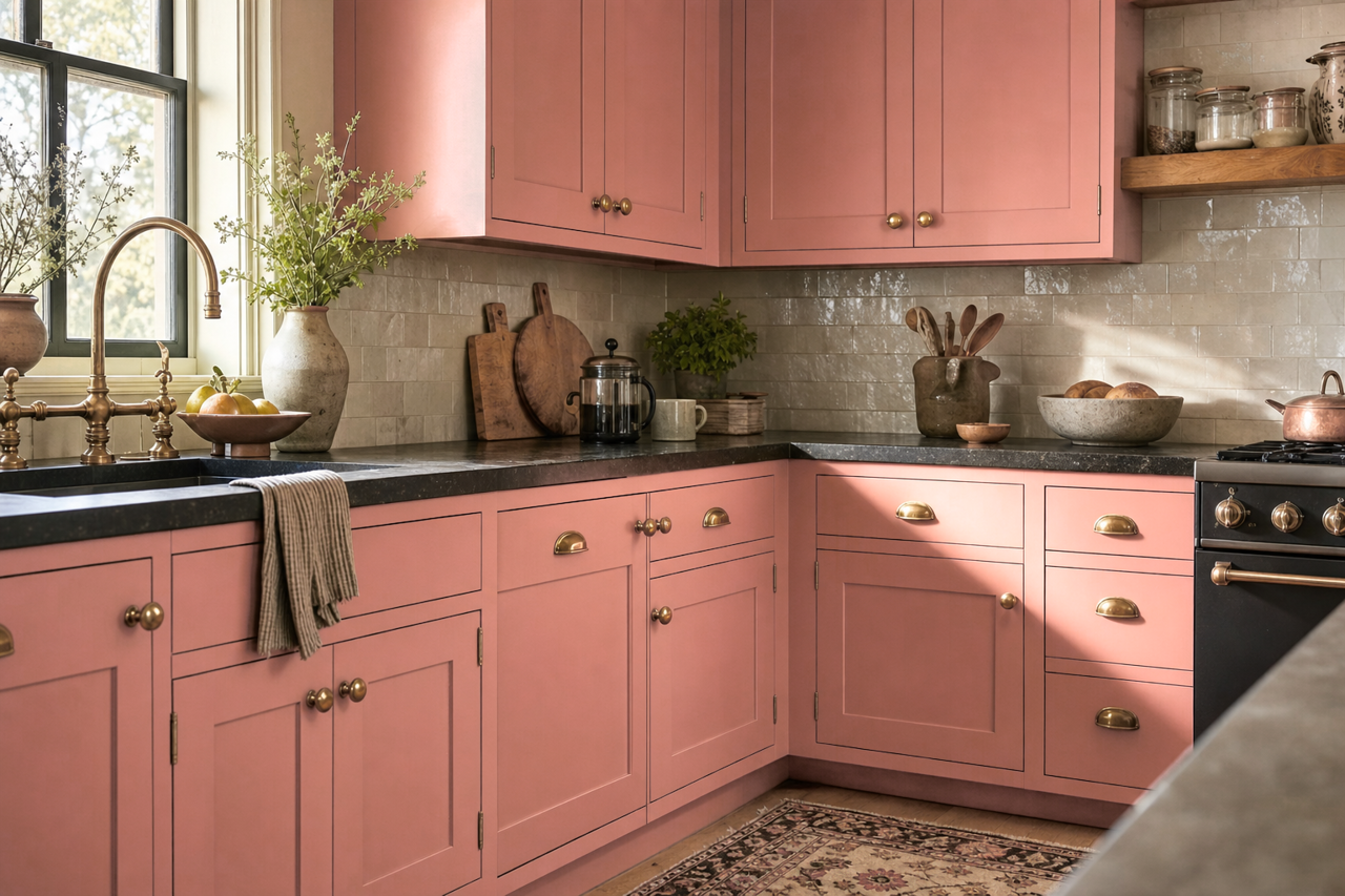 Tender by Benjamin Moore on cabinets