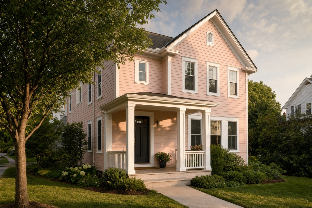 Spring by Benjamin Moore on exterior