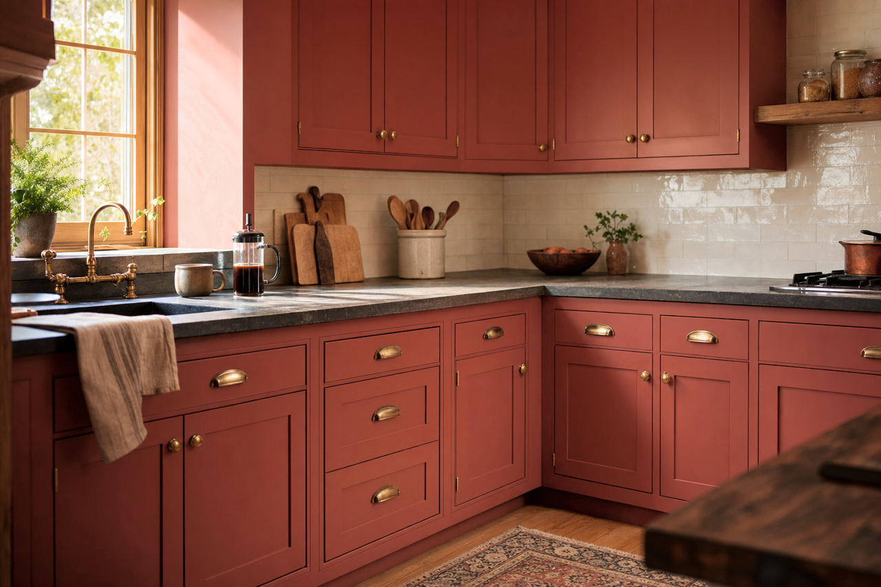 Deep by Benjamin Moore on cabinets