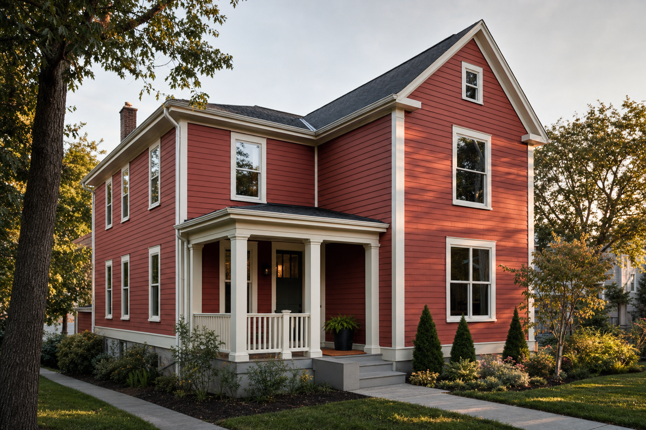 Deep by Benjamin Moore on exterior