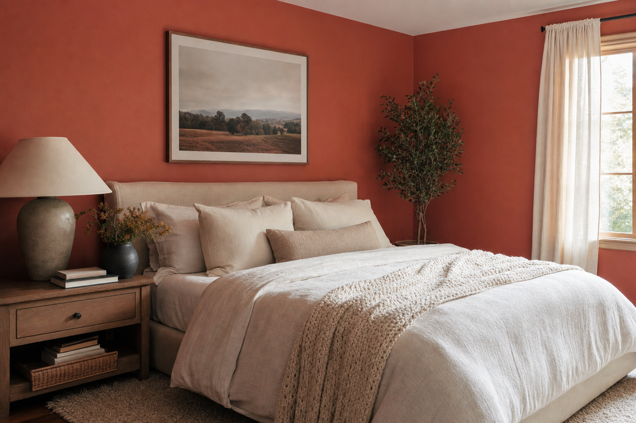Deep by Benjamin Moore on interiors
