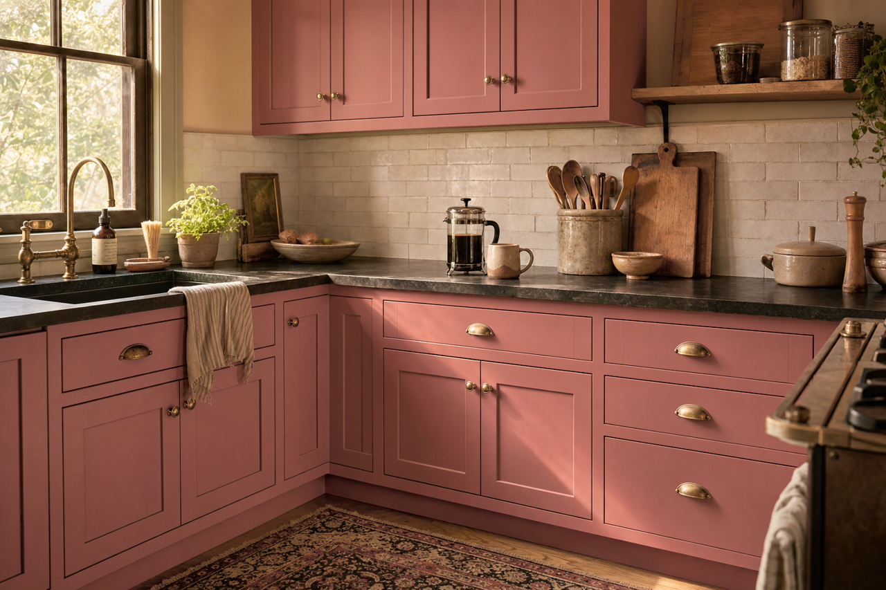 Texas by Benjamin Moore on cabinets