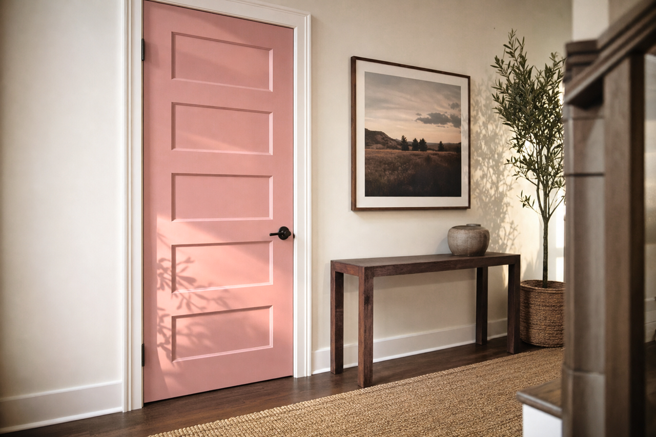 Titanic by Benjamin Moore on interior-doors