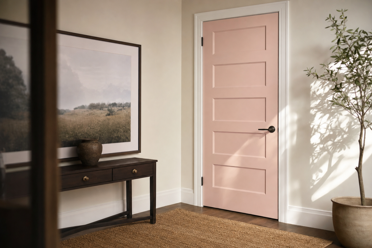 Georgia by Benjamin Moore on interior-doors