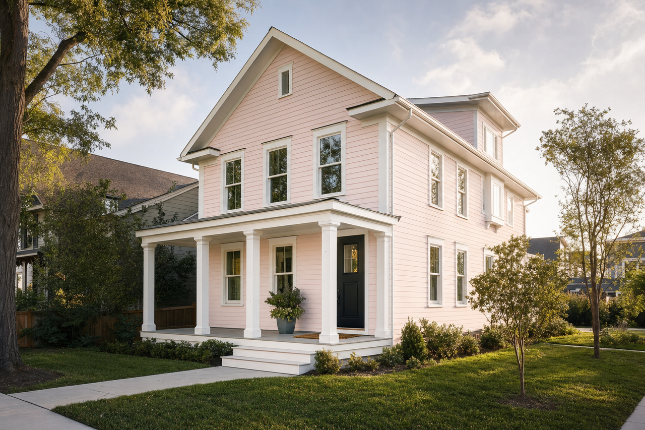 Fairest by Benjamin Moore on exterior