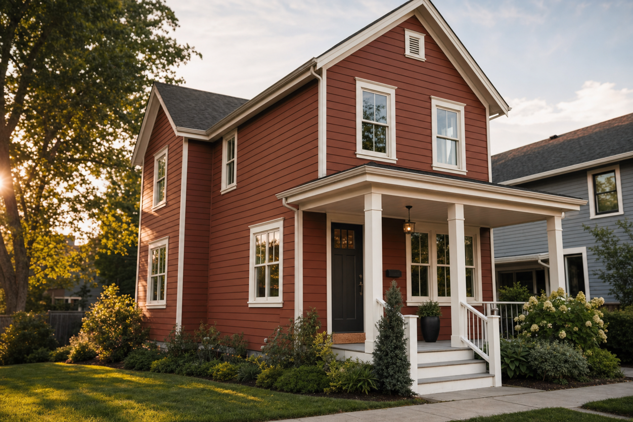 Cimarron by Benjamin Moore on exterior