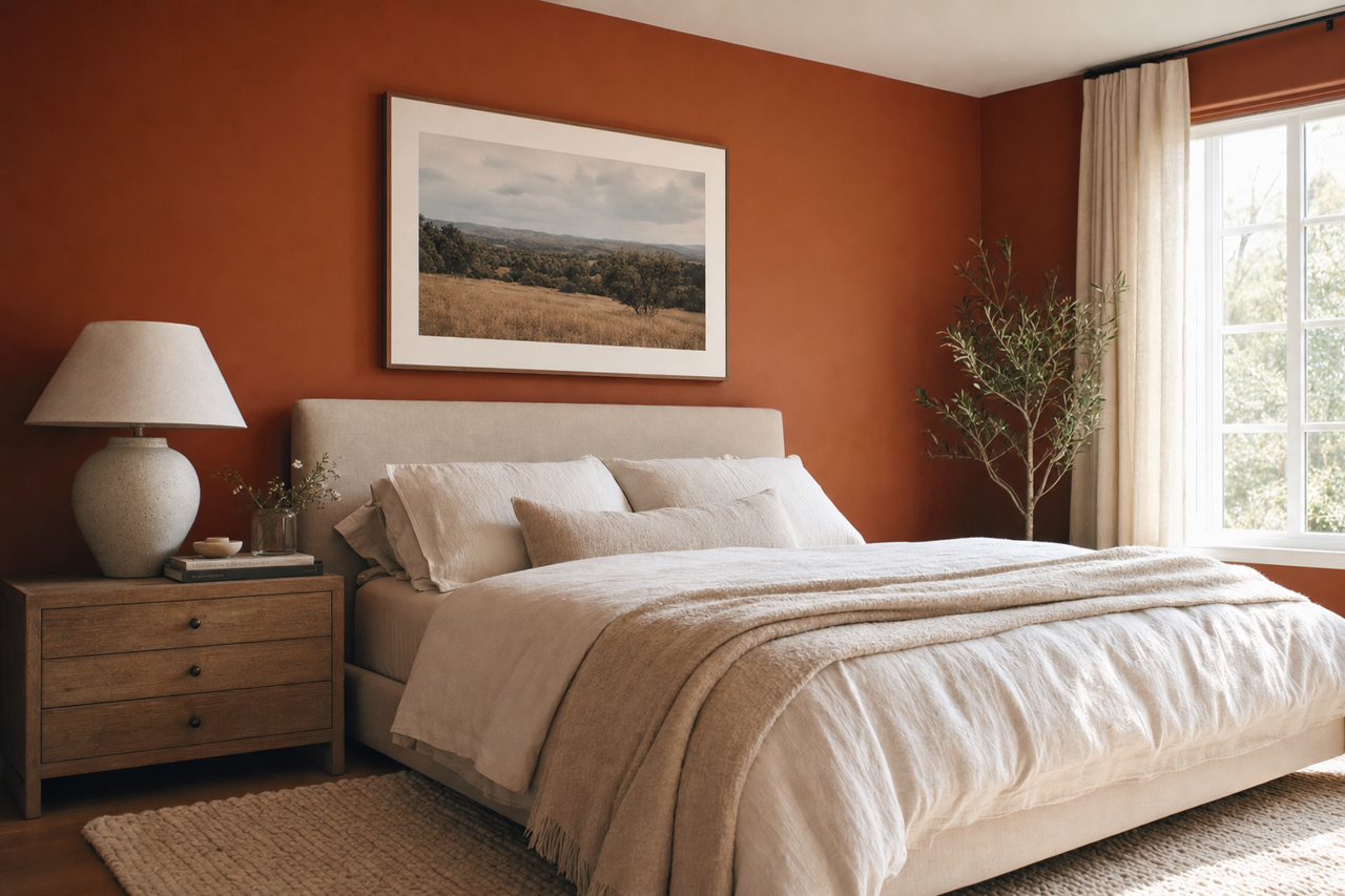 Cimarron by Benjamin Moore on interiors