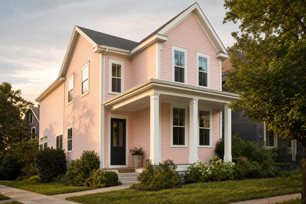 Playful by Benjamin Moore on exterior