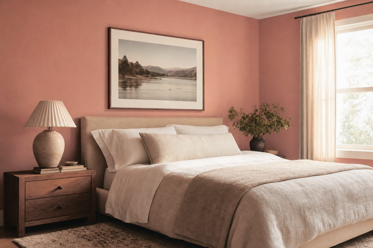 Soft by Benjamin Moore on interiors