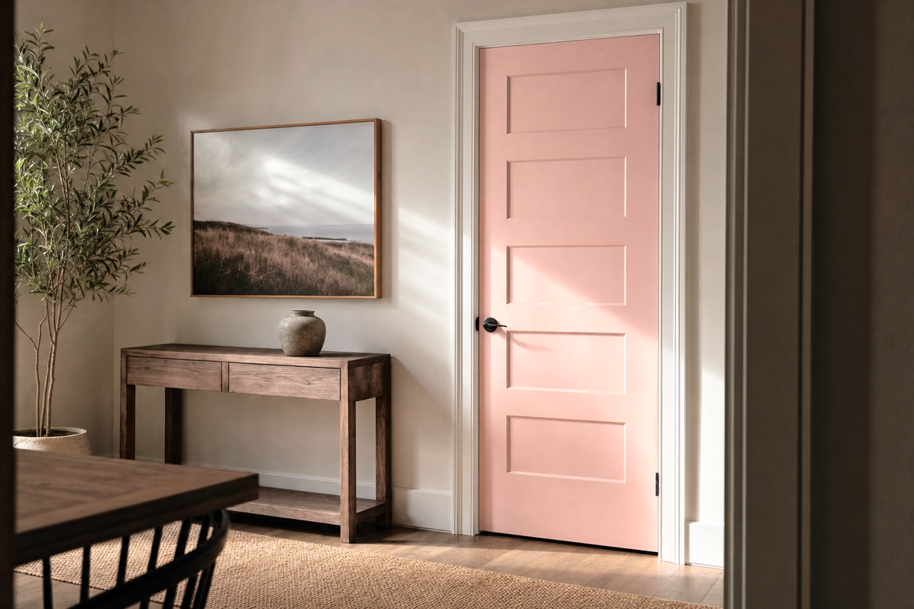 Desert by Benjamin Moore on interior-doors