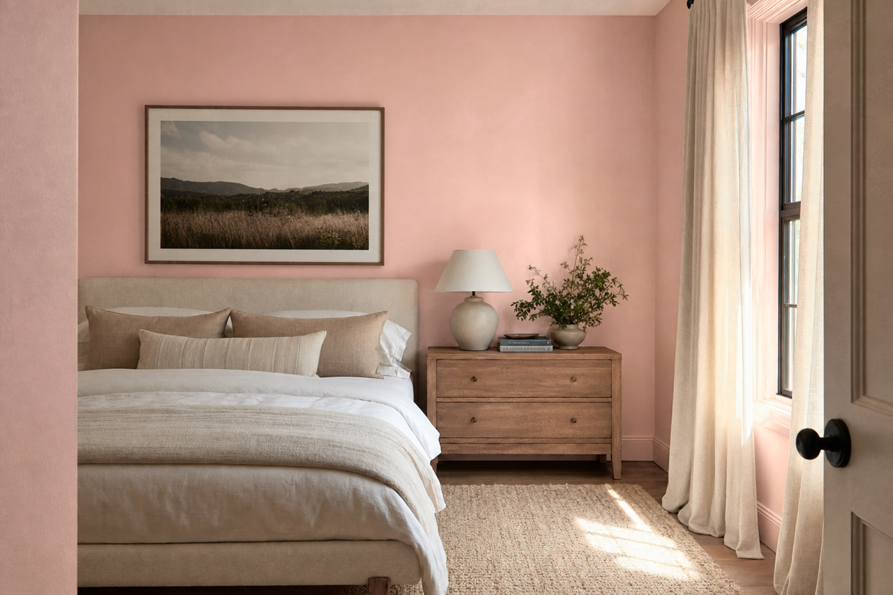 Desert by Benjamin Moore on interiors