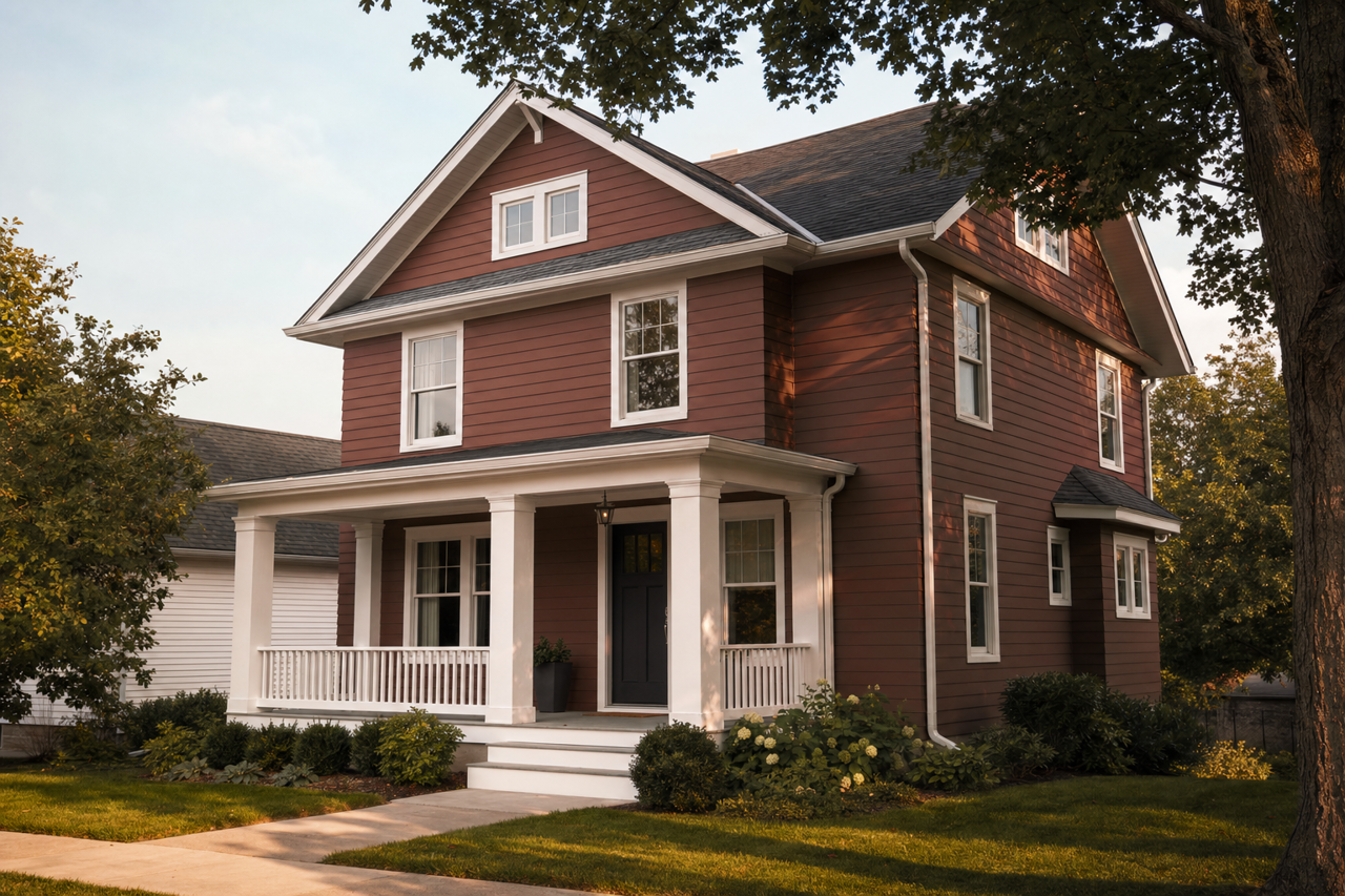Adirondack by Benjamin Moore on exterior