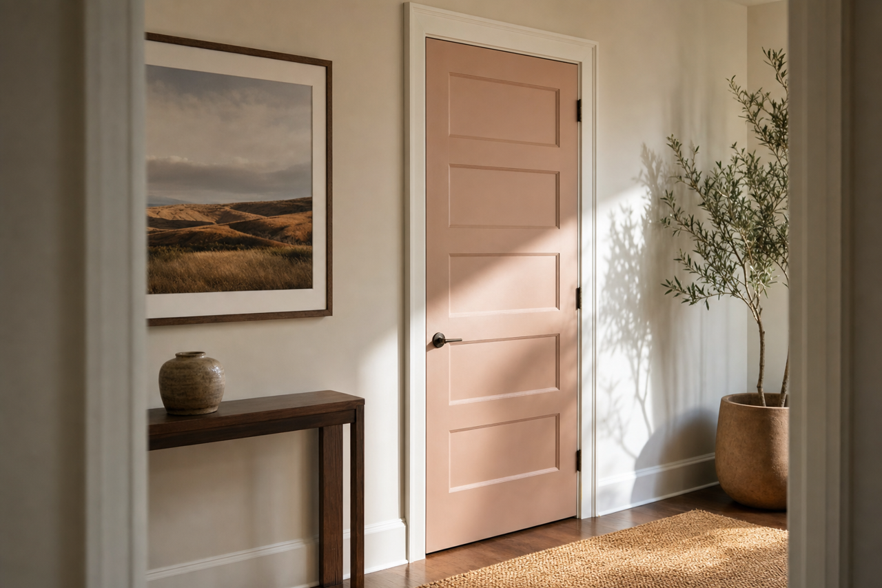 Just by Benjamin Moore on interior-doors