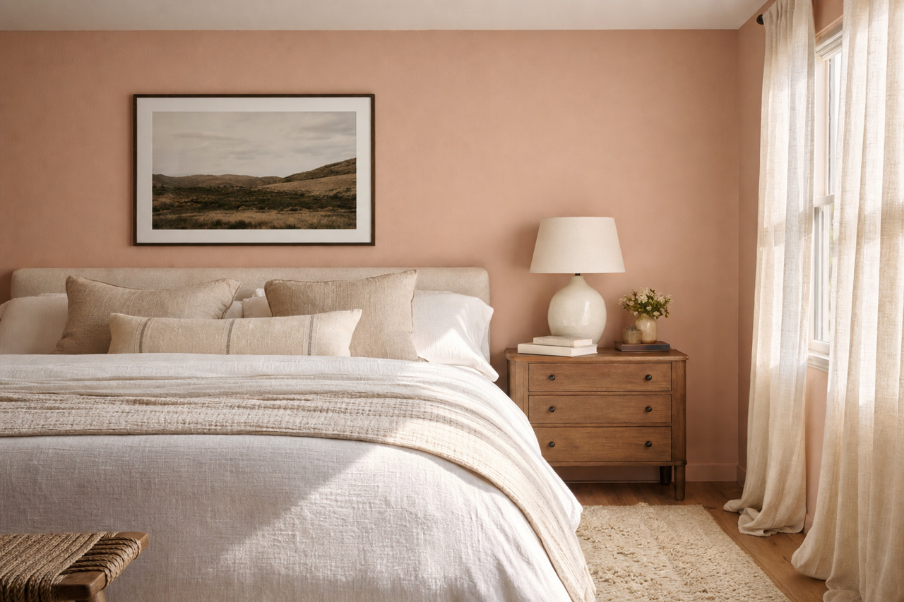 Just by Benjamin Moore on interiors