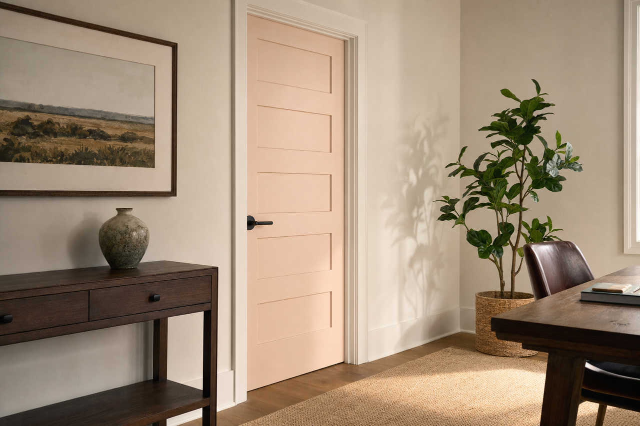 Southern by Benjamin Moore on interior-doors