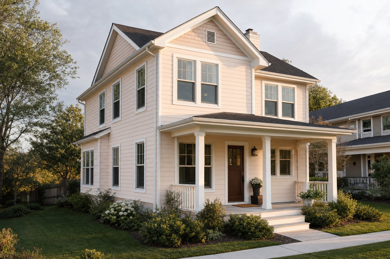 Melted by Benjamin Moore on exterior