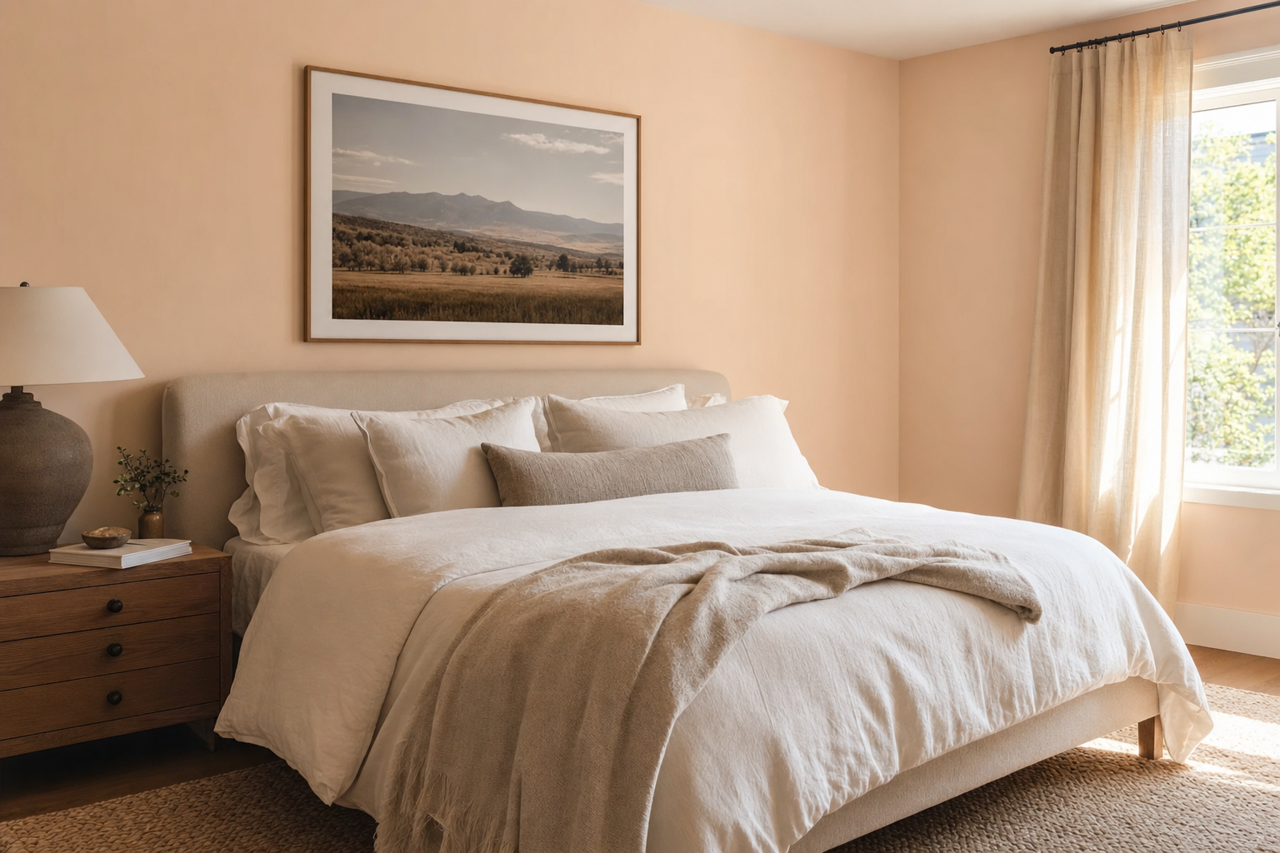 Melted by Benjamin Moore on interiors