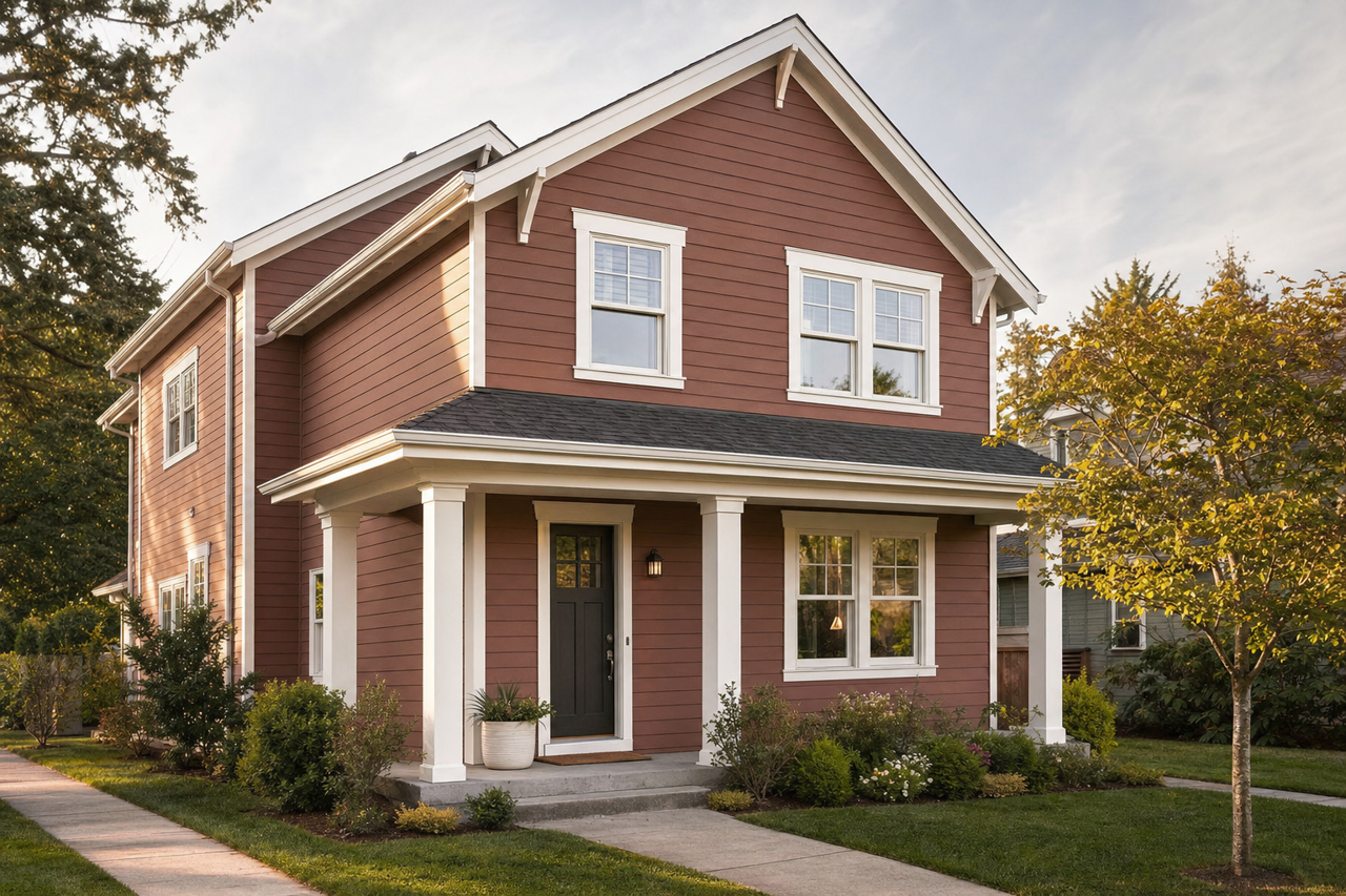 Grandfather by Benjamin Moore on exterior