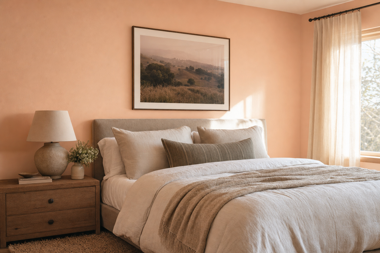 Light by Benjamin Moore on interiors
