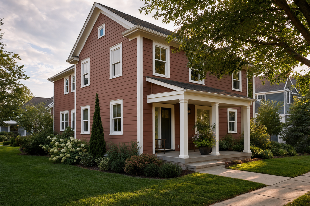 Morning by Benjamin Moore on exterior