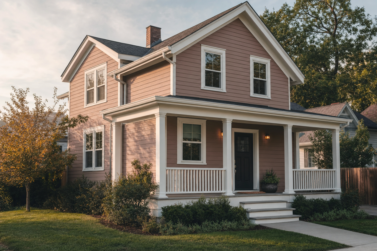 Santa by Benjamin Moore on exterior